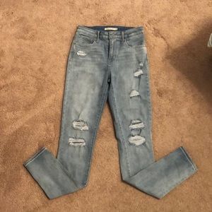 Size 28 Long Levi High Rise Skinny Jeans